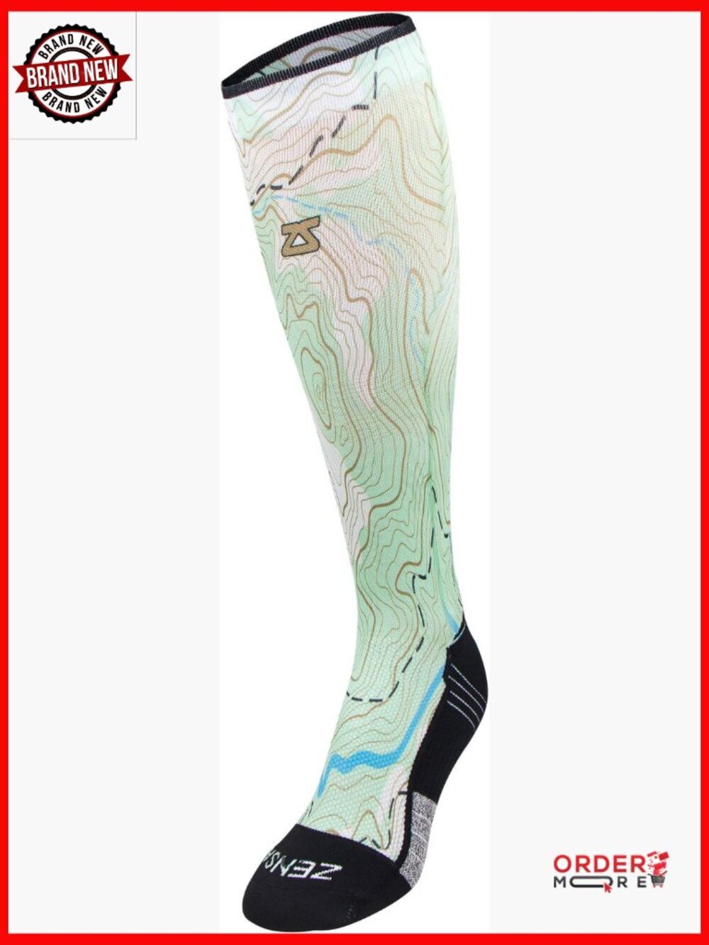 Knee High Compression Socks for Athletic Performance Recovery